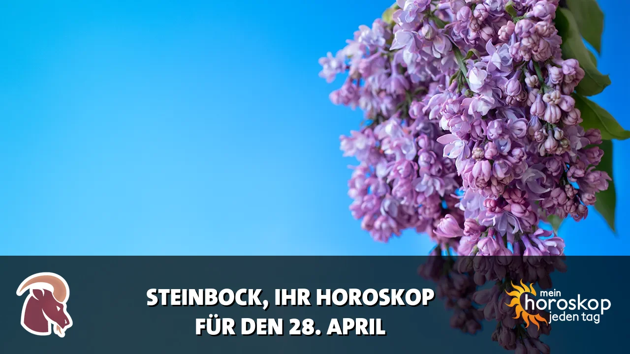 Horoscope Steinbock du Dienstag, 28. April 2026