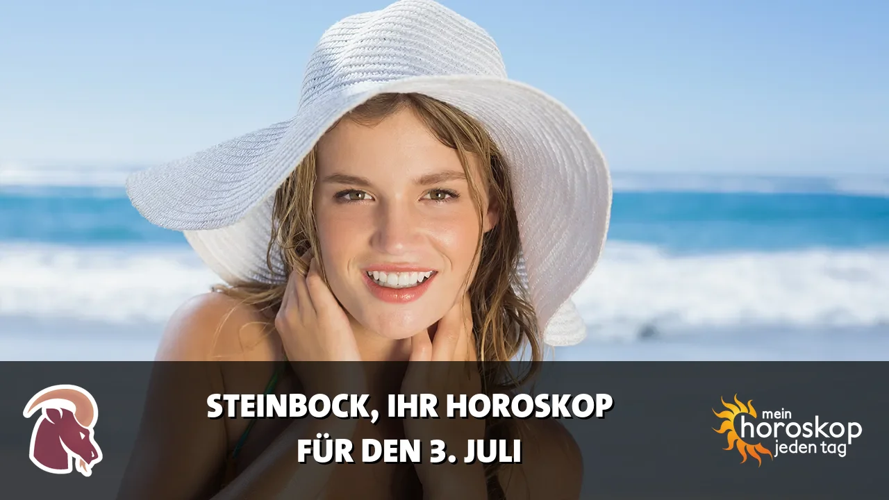 Horoscope Steinbock du Freitag, 3. Juli 2026