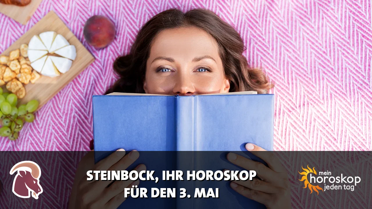 Horoscope Steinbock du Sonntag, 3. Mai 2026
