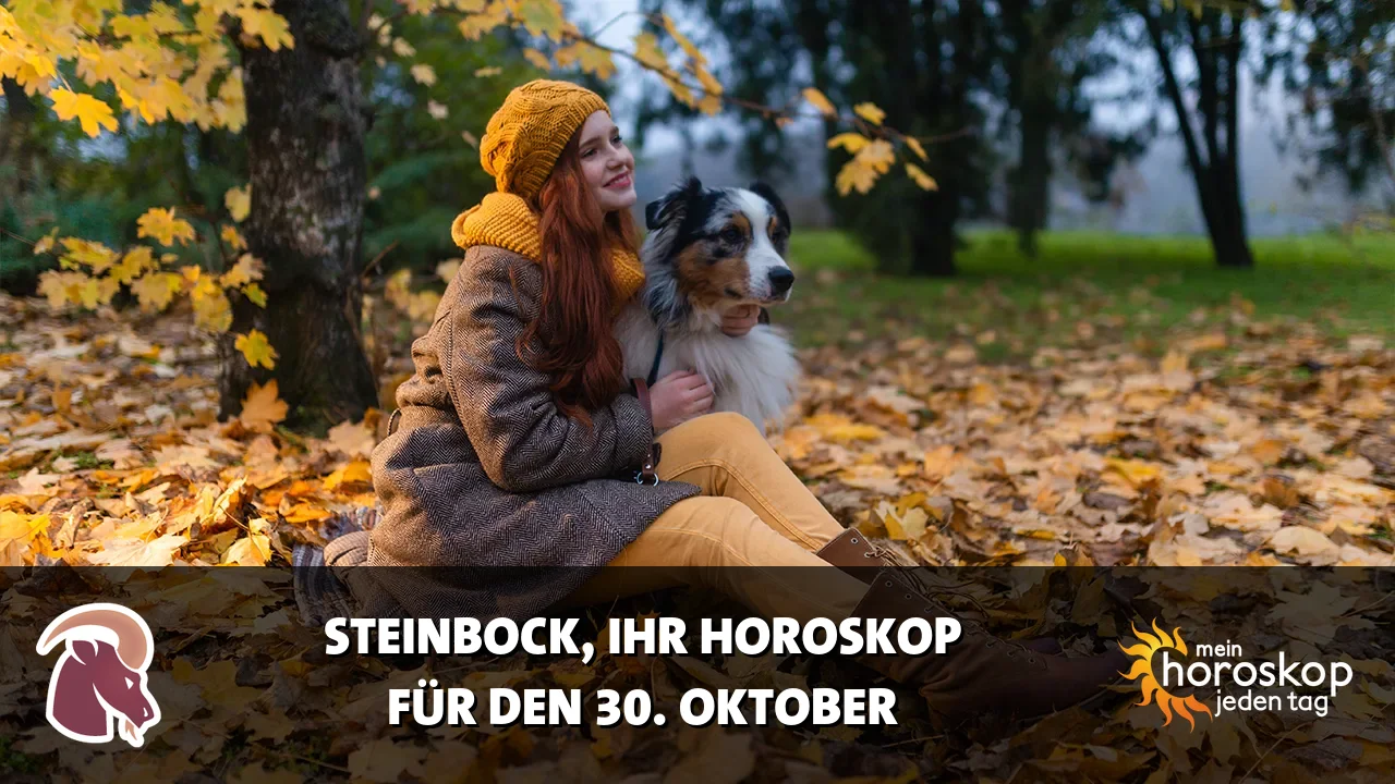 Horoscope Steinbock du Freitag, 30. Oktober 2026