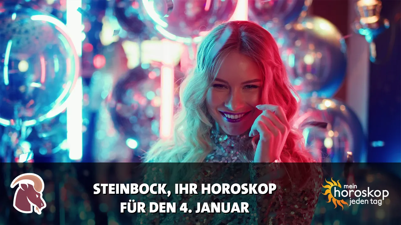 Horoscope Steinbock du Sonntag, 4. Januar 2026