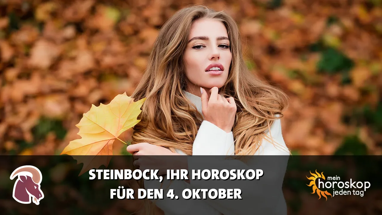 Horoscope Steinbock du Sonntag, 4. Oktober 2026