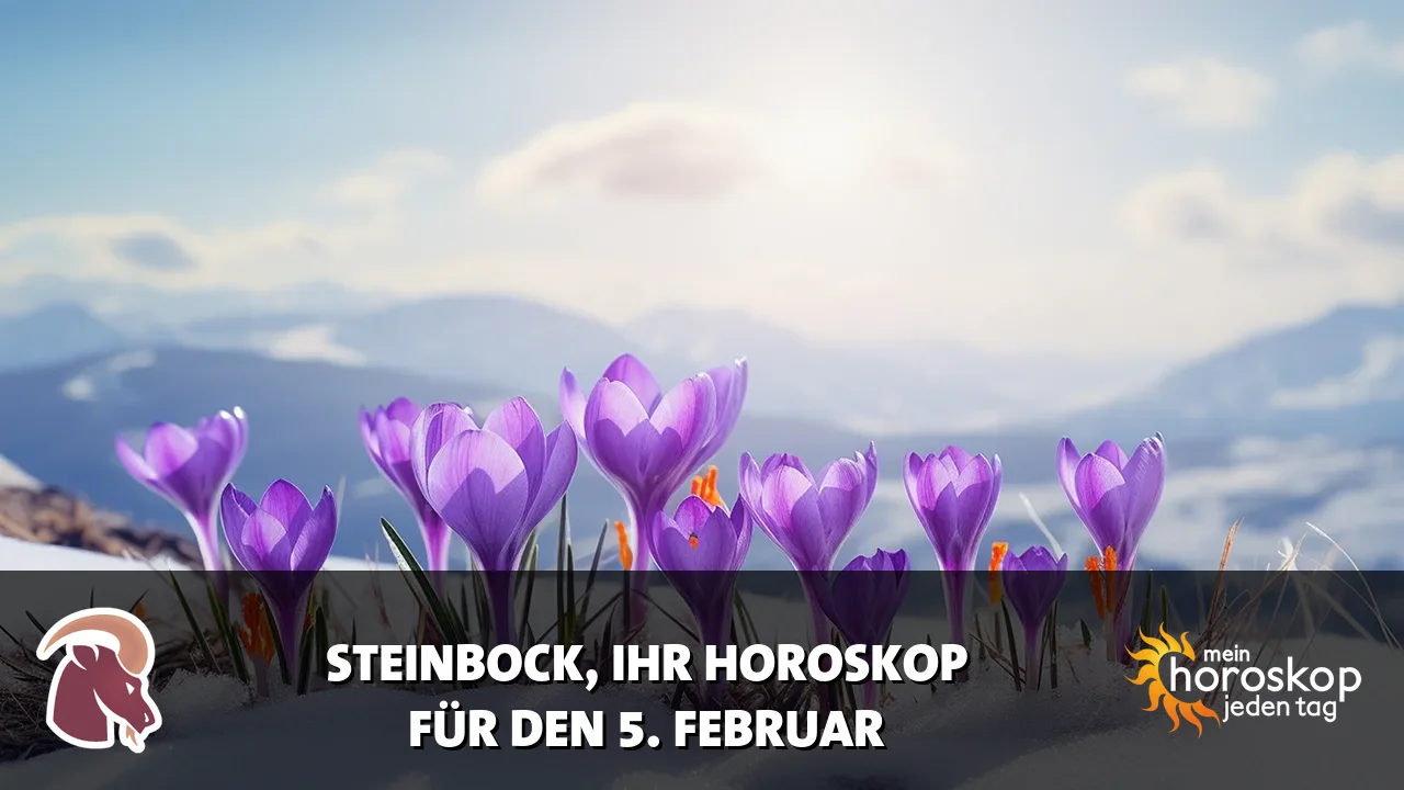 Horoscope Steinbock du Donnerstag, 5. Februar 2026