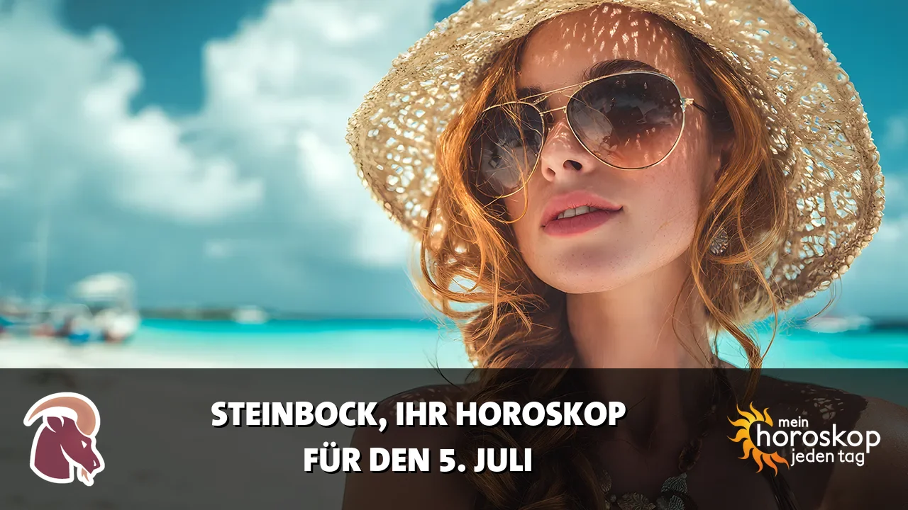 Horoscope Steinbock du Sonntag, 5. Juli 2026