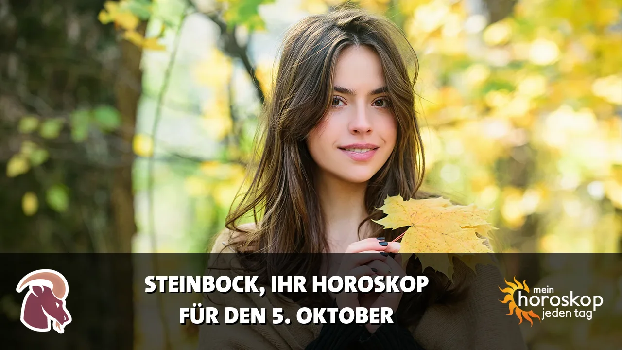 Horoscope Steinbock du Montag, 5. Oktober 2026