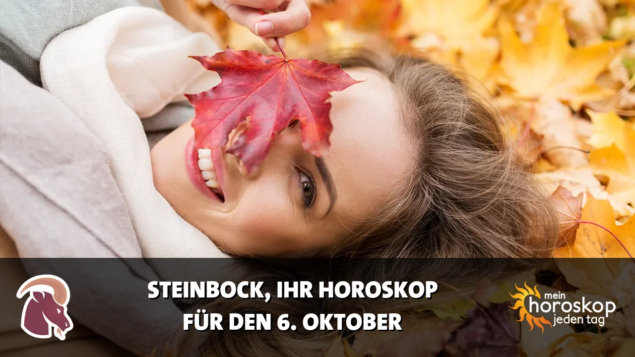 Horoscope Steinbock du Dienstag, 6. Oktober 2026