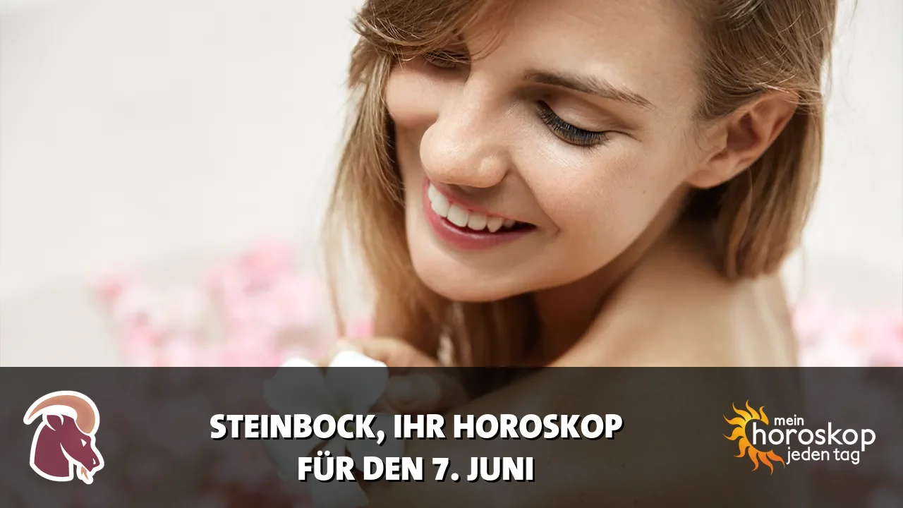 Horoscope Steinbock du Sonntag, 7. Juni 2026