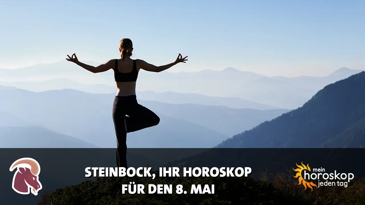 Horoscope Steinbock du Freitag, 8. Mai 2026