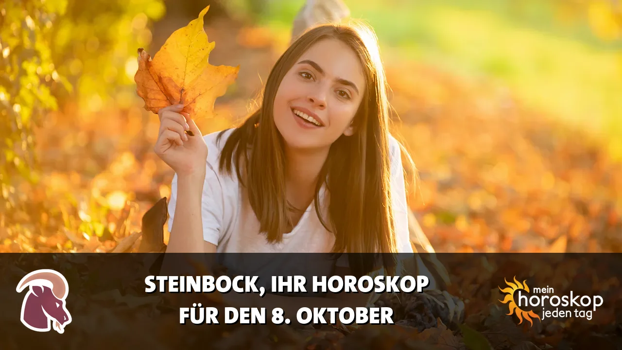 Horoscope Steinbock du Donnerstag, 8. Oktober 2026