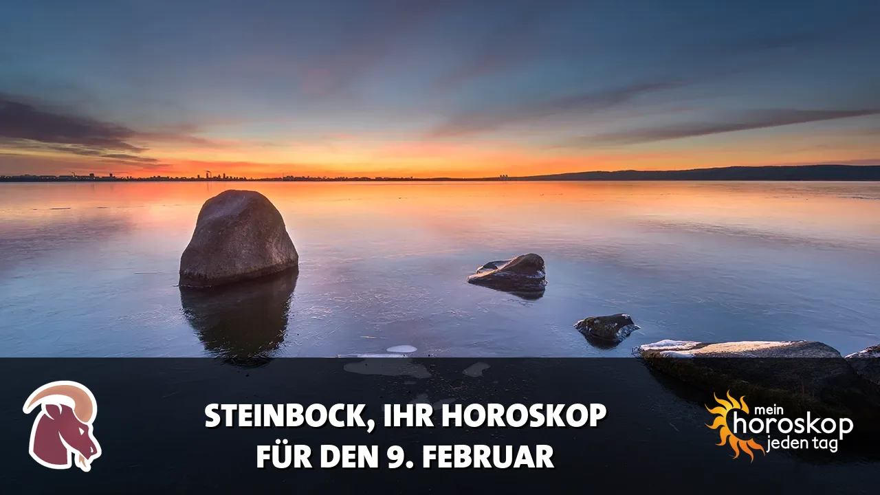 Horoscope Steinbock du Montag, 9. Februar 2026