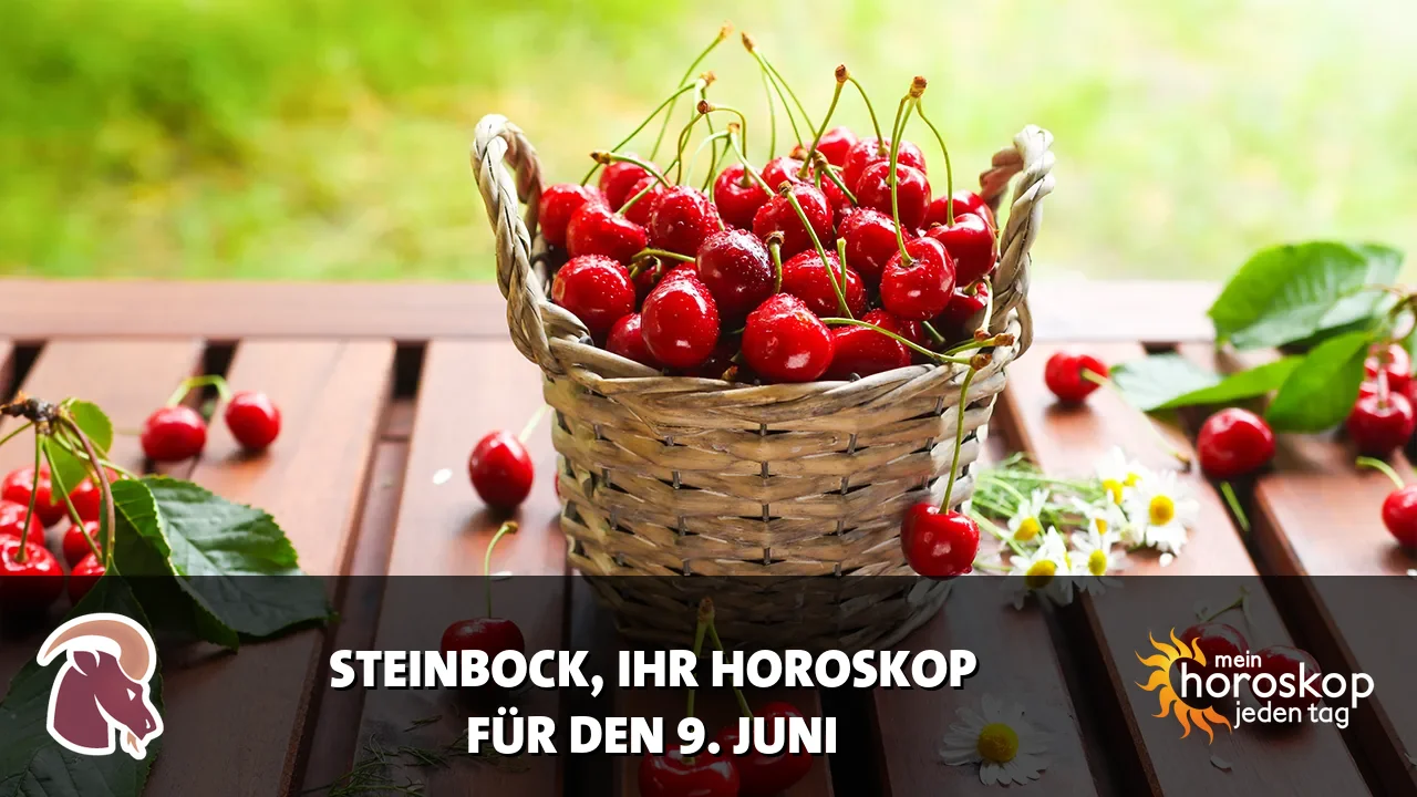 Horoscope Steinbock du Dienstag, 9. Juni 2026