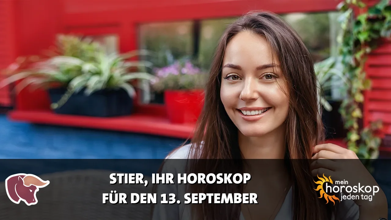 Horoscope Stier du Sonntag, 13. September 2026