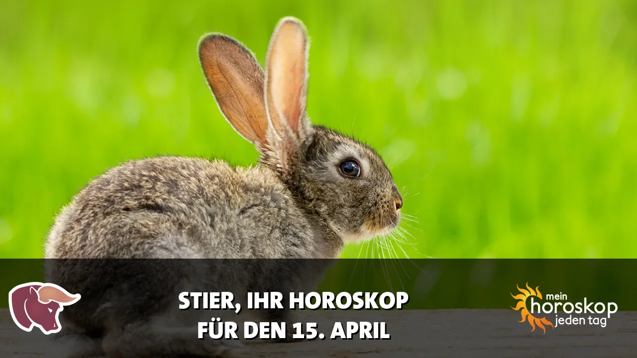 Horoscope Stier du Mittwoch, 15. April 2026