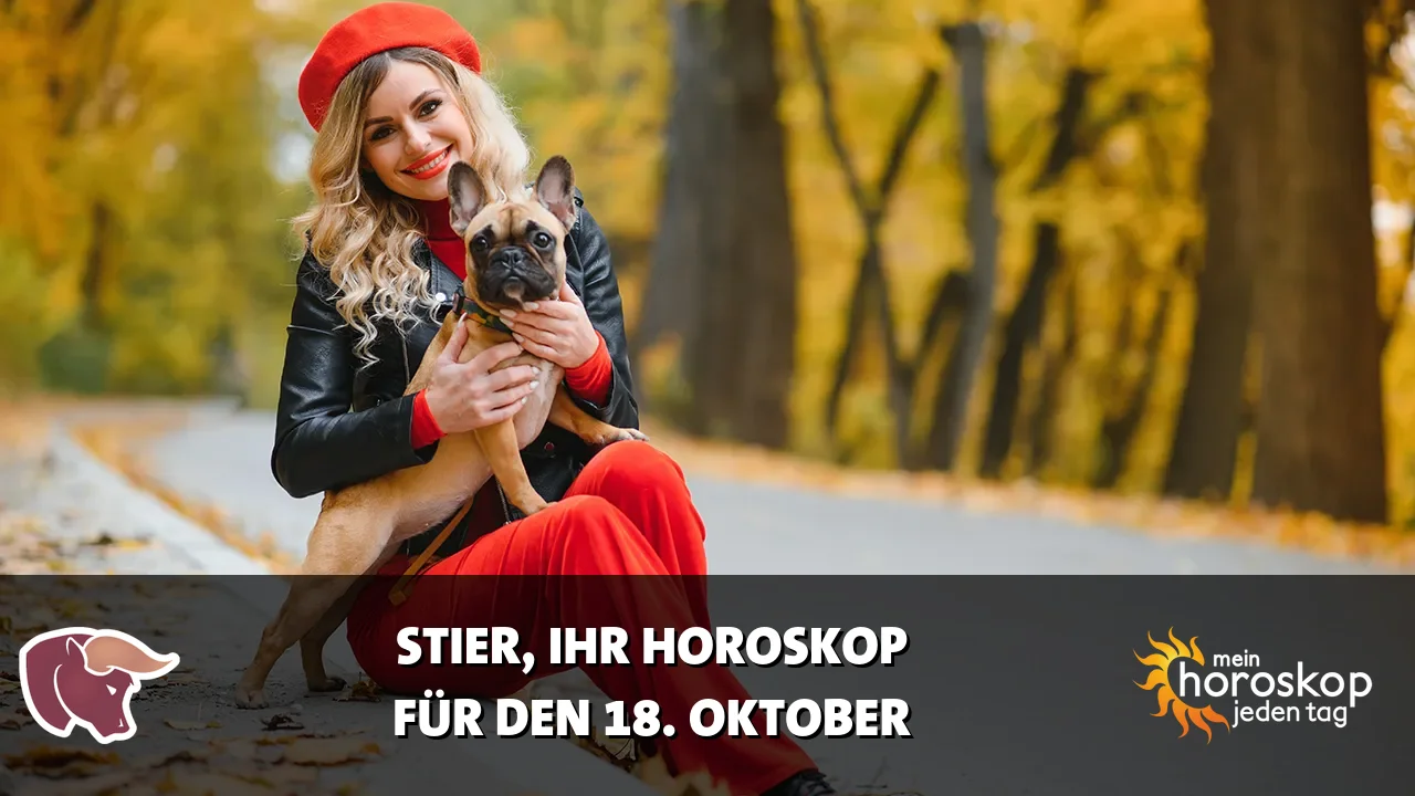 Horoscope Stier du Sonntag, 18. Oktober 2026