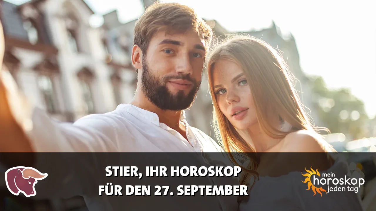 Horoscope Stier du Sonntag, 27. September 2026