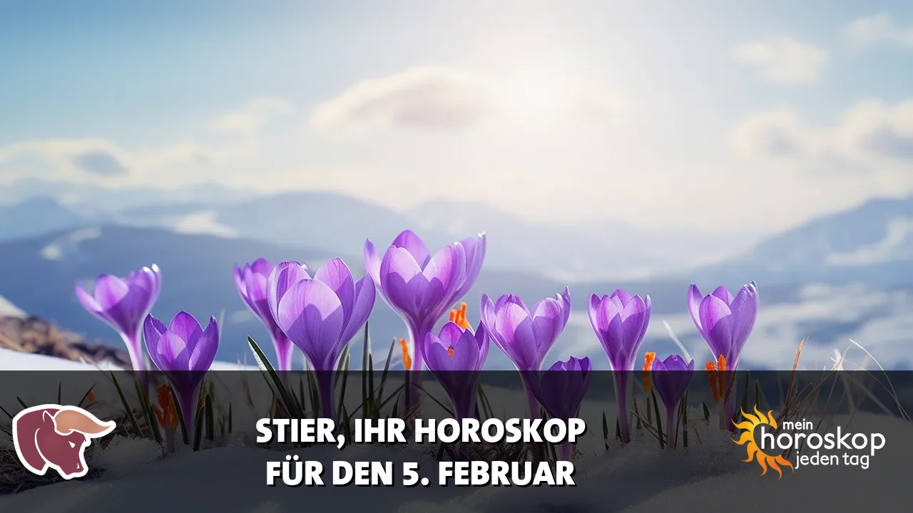 Horoscope Stier du Donnerstag, 5. Februar 2026