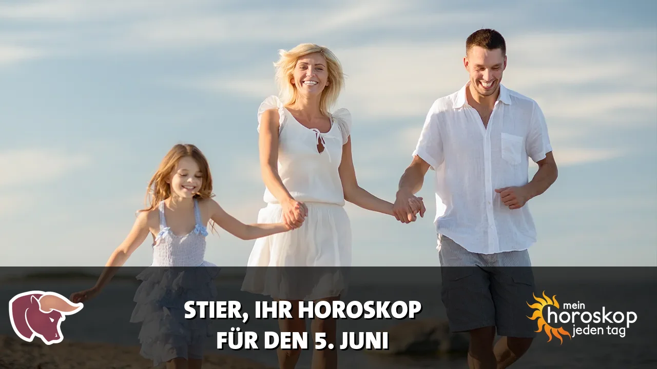 Horoscope Stier du Freitag, 5. Juni 2026
