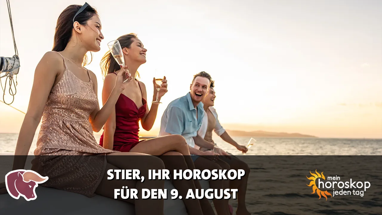 Horoscope Stier du Sonntag, 9. August 2026