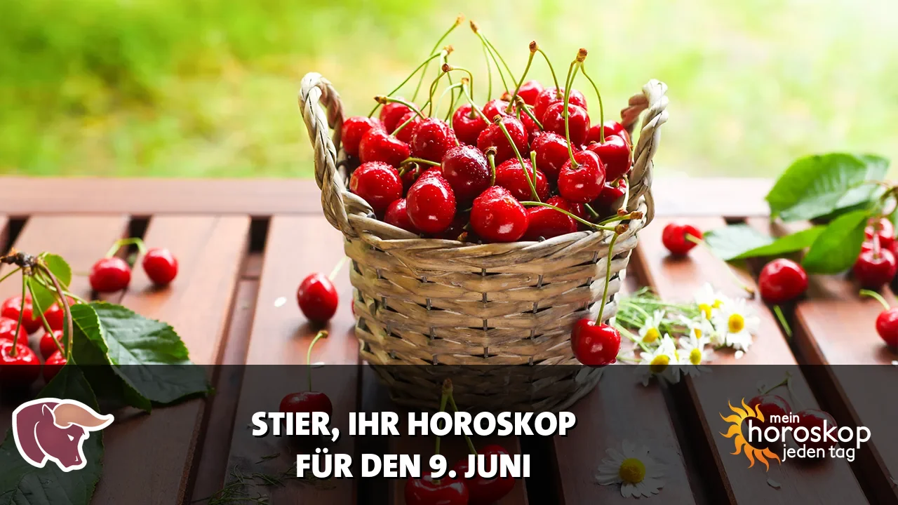 Horoscope Stier du Dienstag, 9. Juni 2026