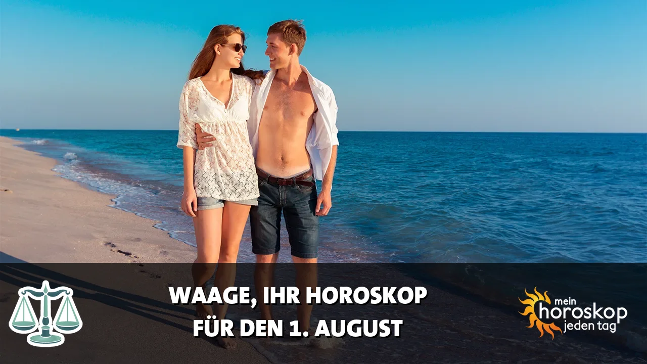 Horoscope Waage du Samstag, 1. August 2026