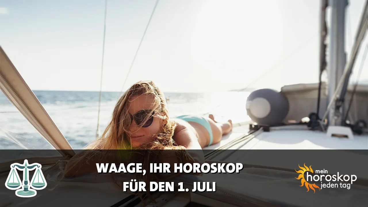 Horoscope Waage du Mittwoch, 1. Juli 2026