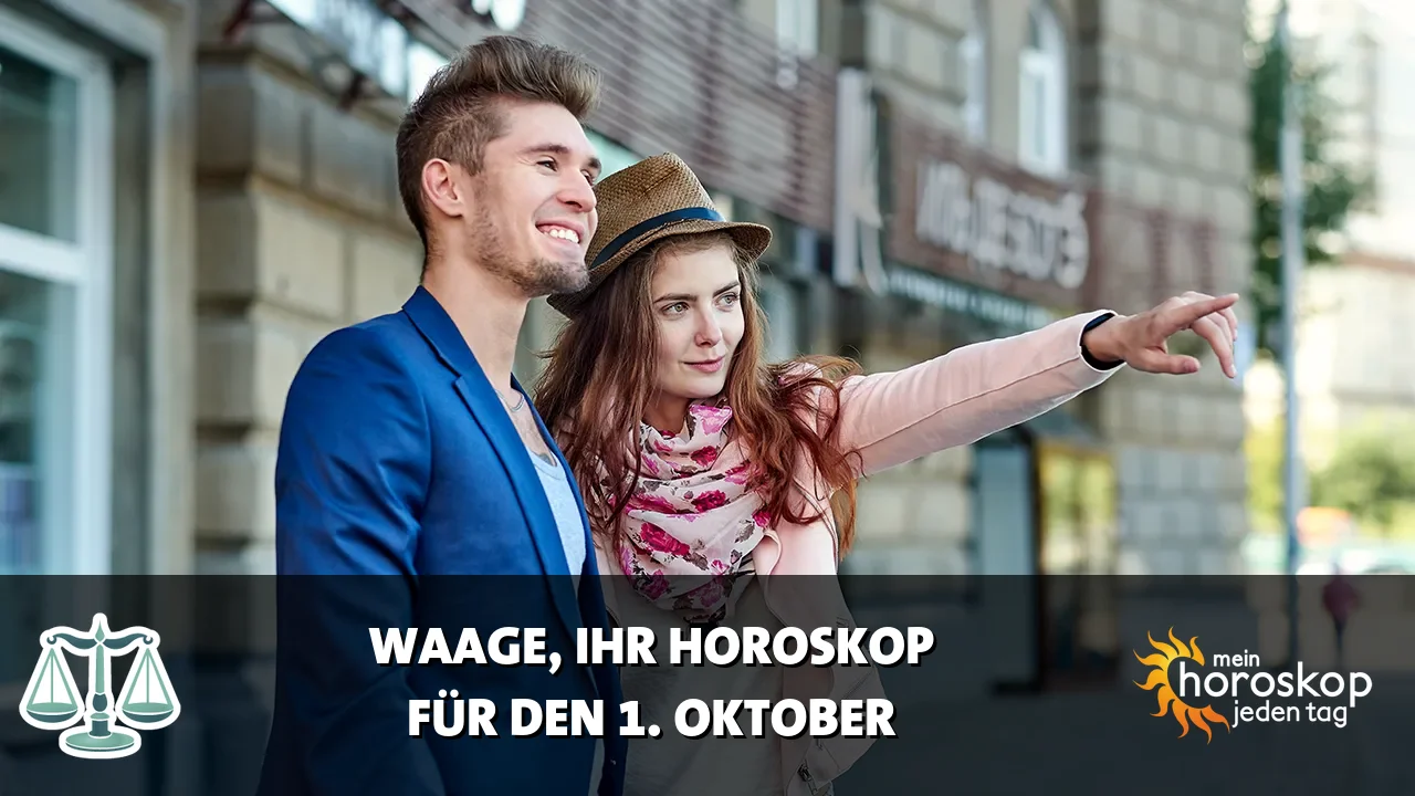 Horoscope Waage du Donnerstag, 1. Oktober 2026