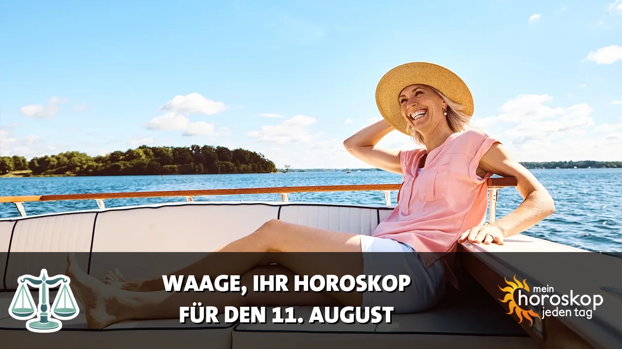 Horoscope Waage du Dienstag, 11. August 2026