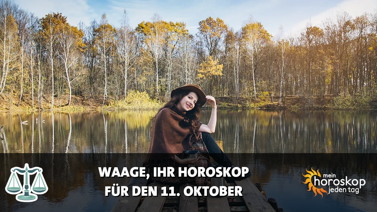 Horoscope Waage du Sonntag, 11. Oktober 2026