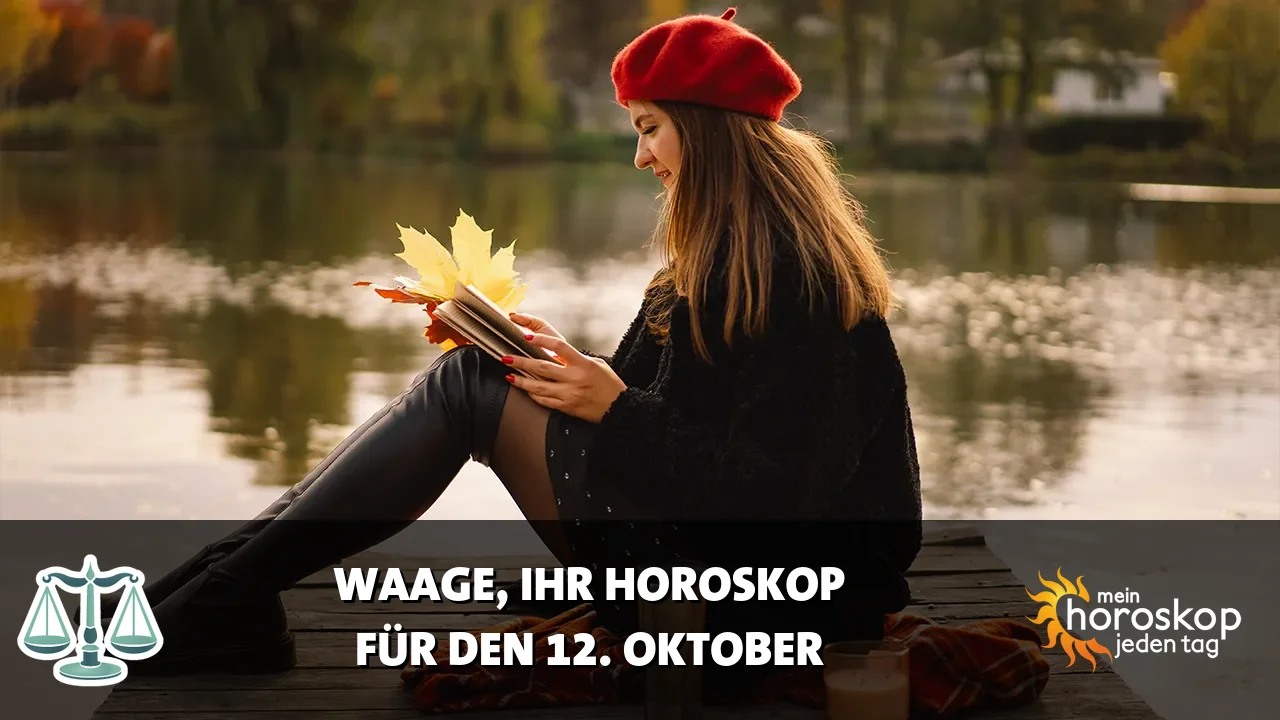 Horoscope Waage du Montag, 12. Oktober 2026