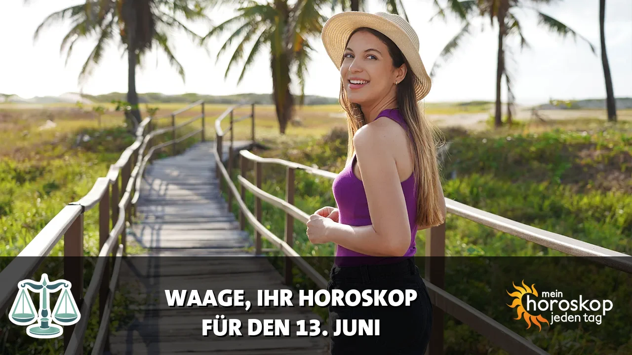 Horoscope Waage du Samstag, 13. Juni 2026