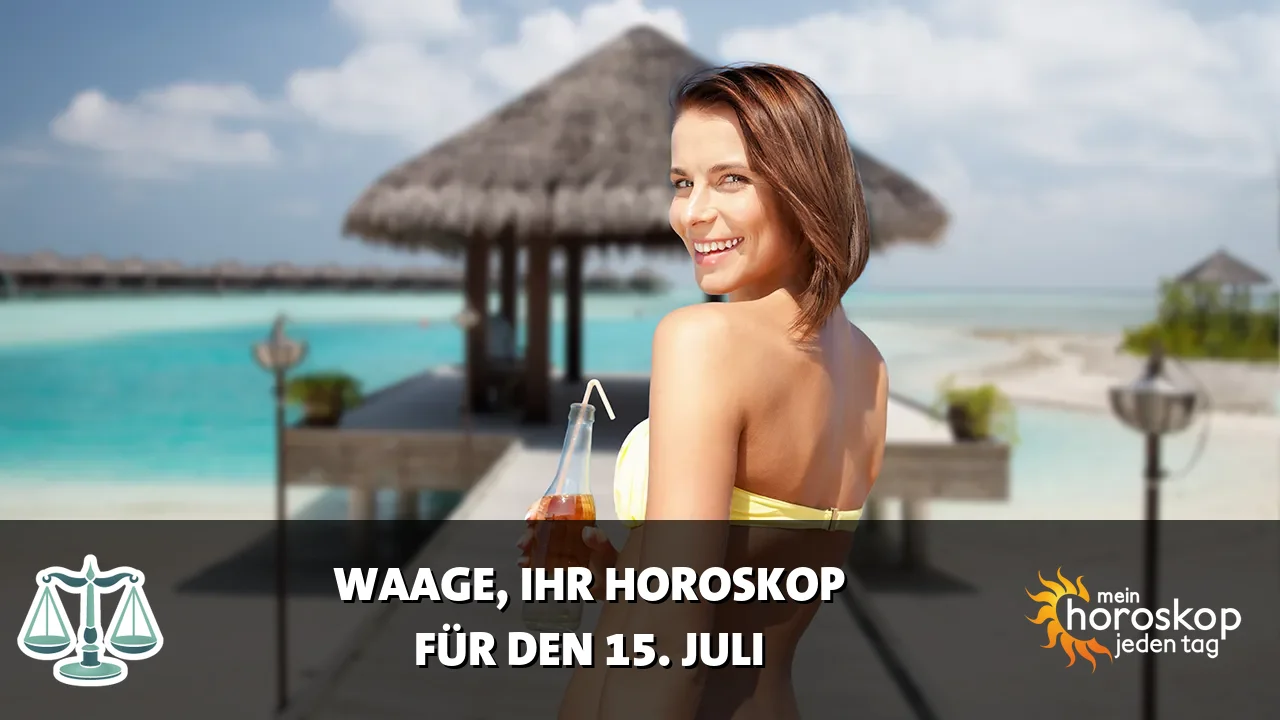 Horoscope Waage du Mittwoch, 15. Juli 2026