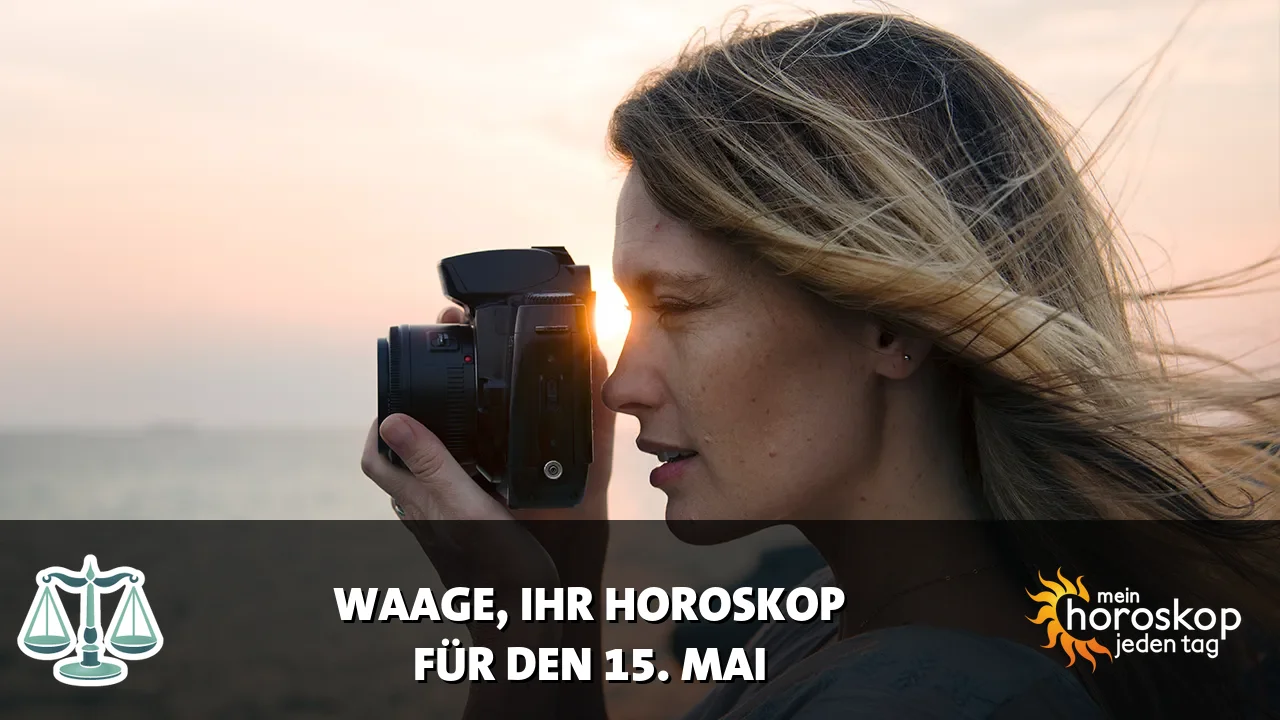 Horoscope Waage du Freitag, 15. Mai 2026