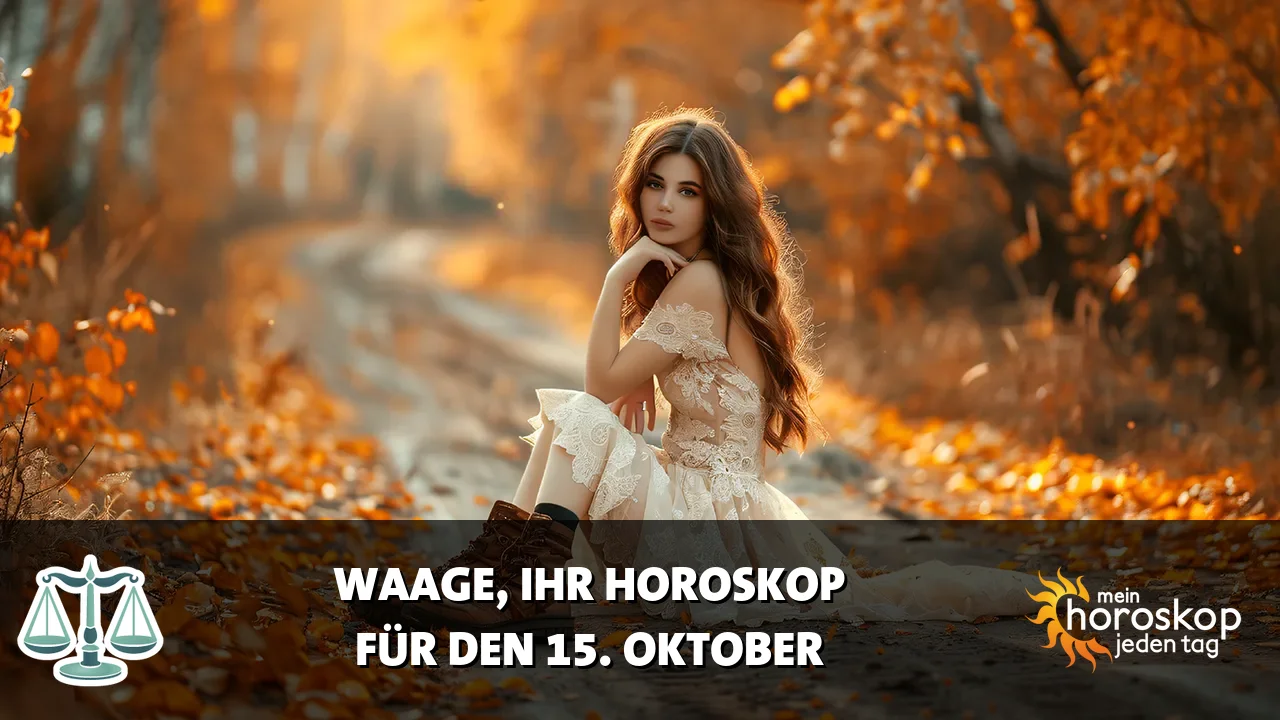 Horoscope Waage du Donnerstag, 15. Oktober 2026