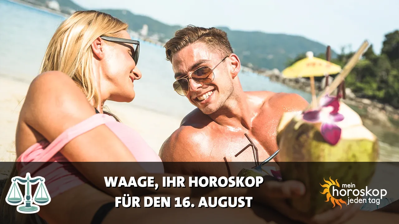 Horoscope Waage du Sonntag, 16. August 2026