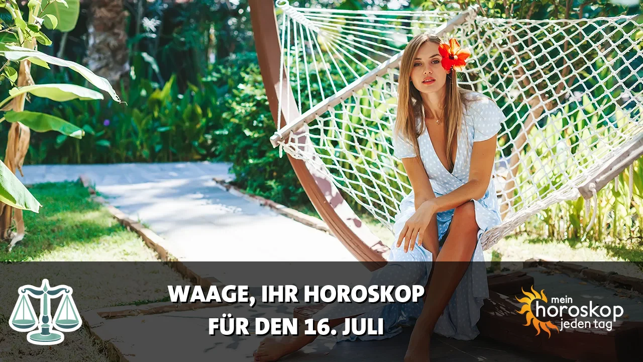Horoscope Waage du Donnerstag, 16. Juli 2026