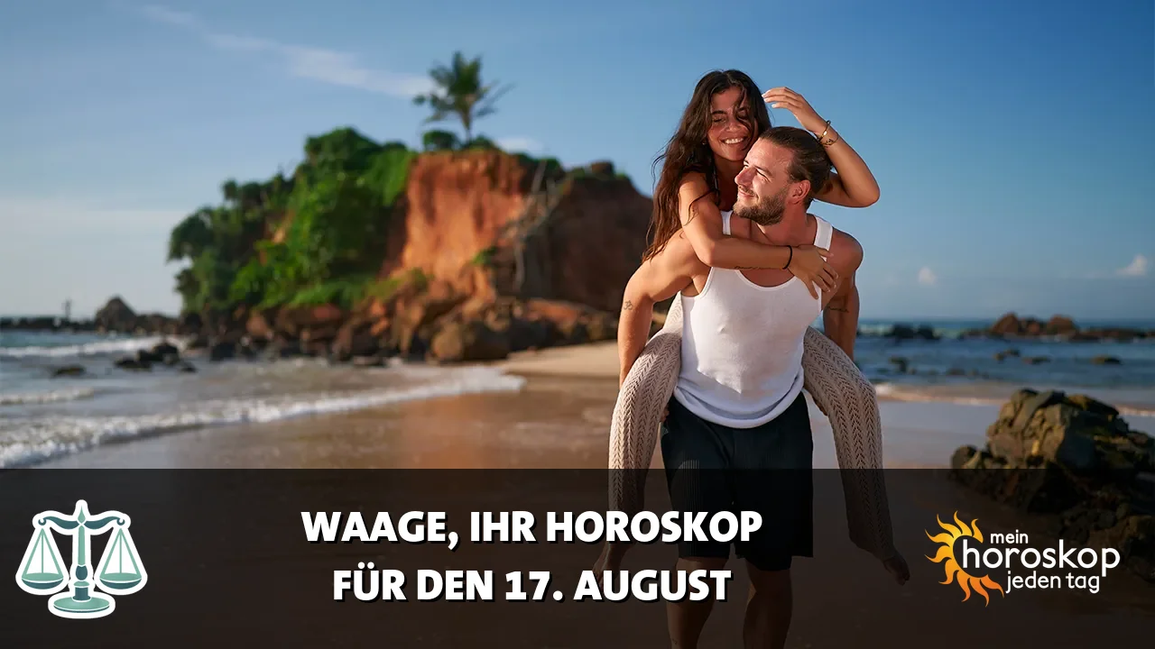 Horoscope Waage du Montag, 17. August 2026