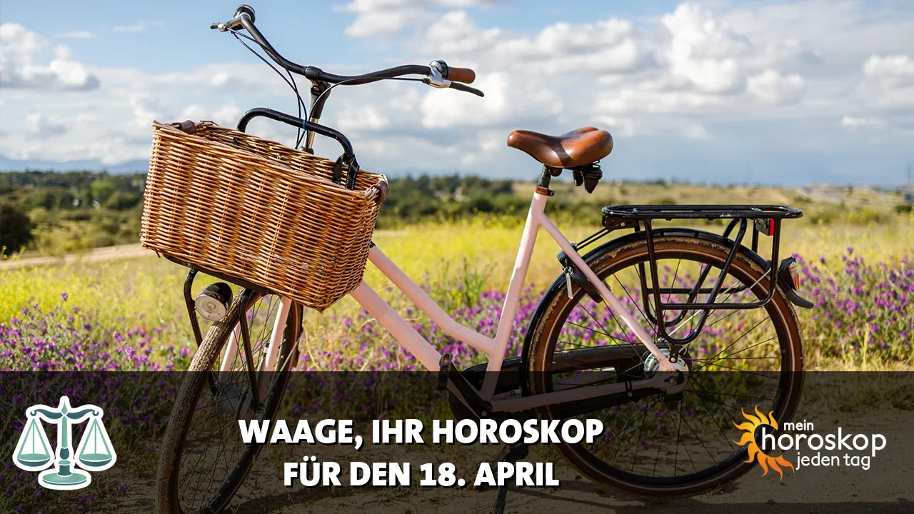 Horoscope Waage du Samstag, 18. April 2026