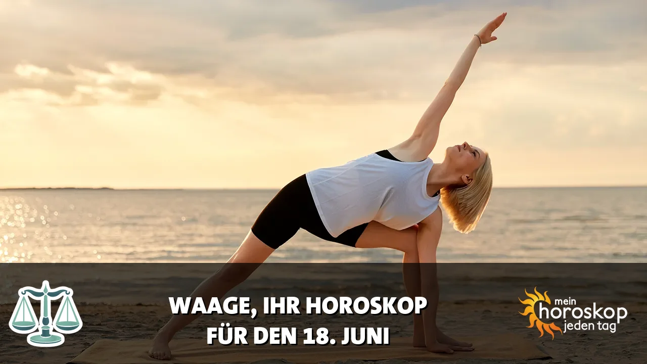 Horoscope Waage du Donnerstag, 18. Juni 2026