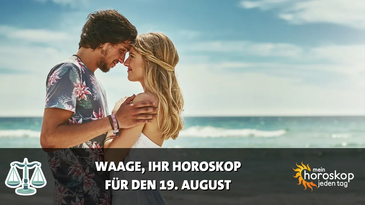 Horoscope Waage du Mittwoch, 19. August 2026