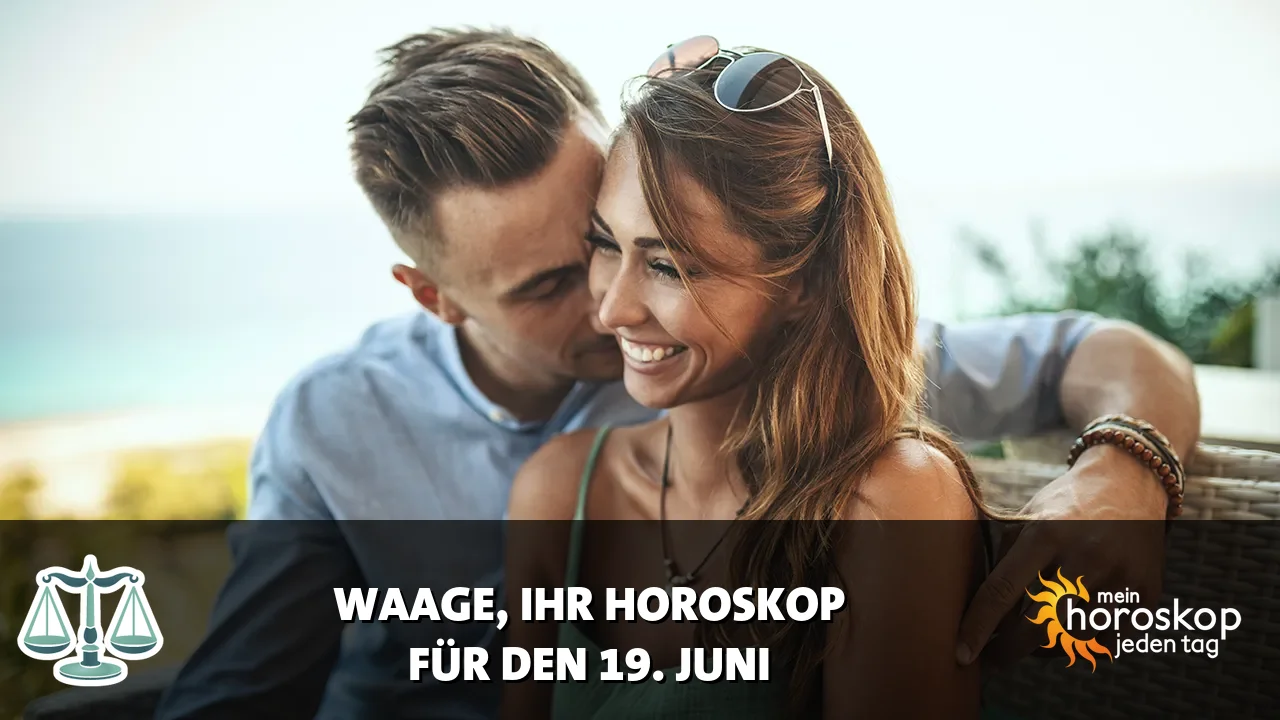 Horoscope Waage du Freitag, 19. Juni 2026