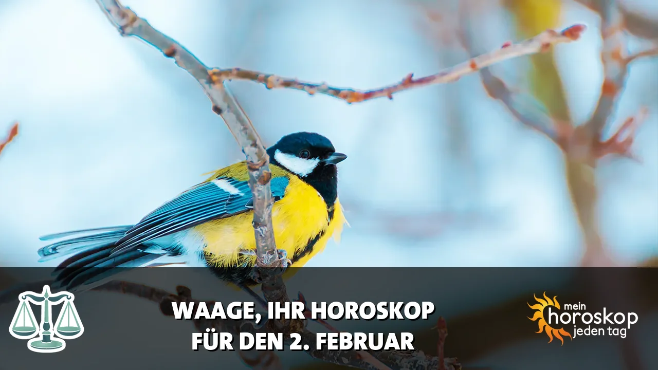 Horoscope Waage du Montag, 2. Februar 2026