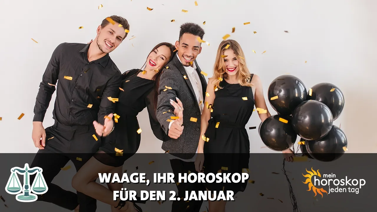 Horoscope Waage du Freitag, 2. Januar 2026