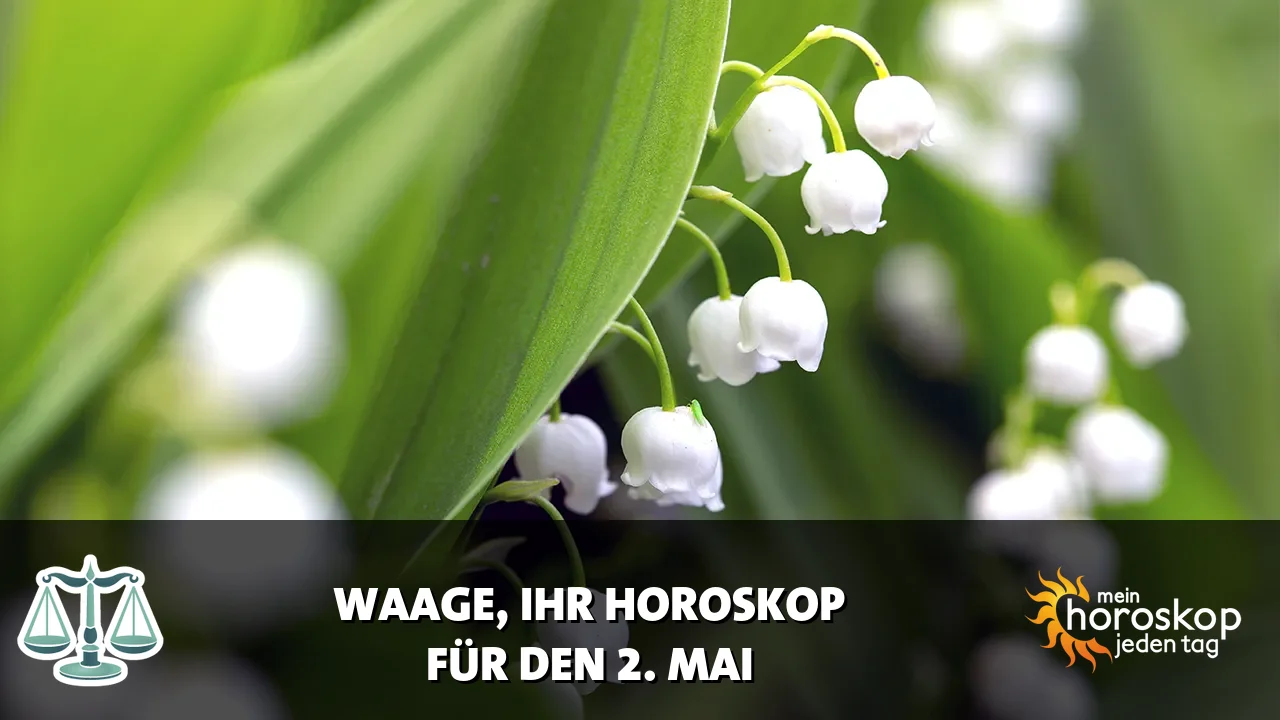 Horoscope Waage du Samstag, 2. Mai 2026