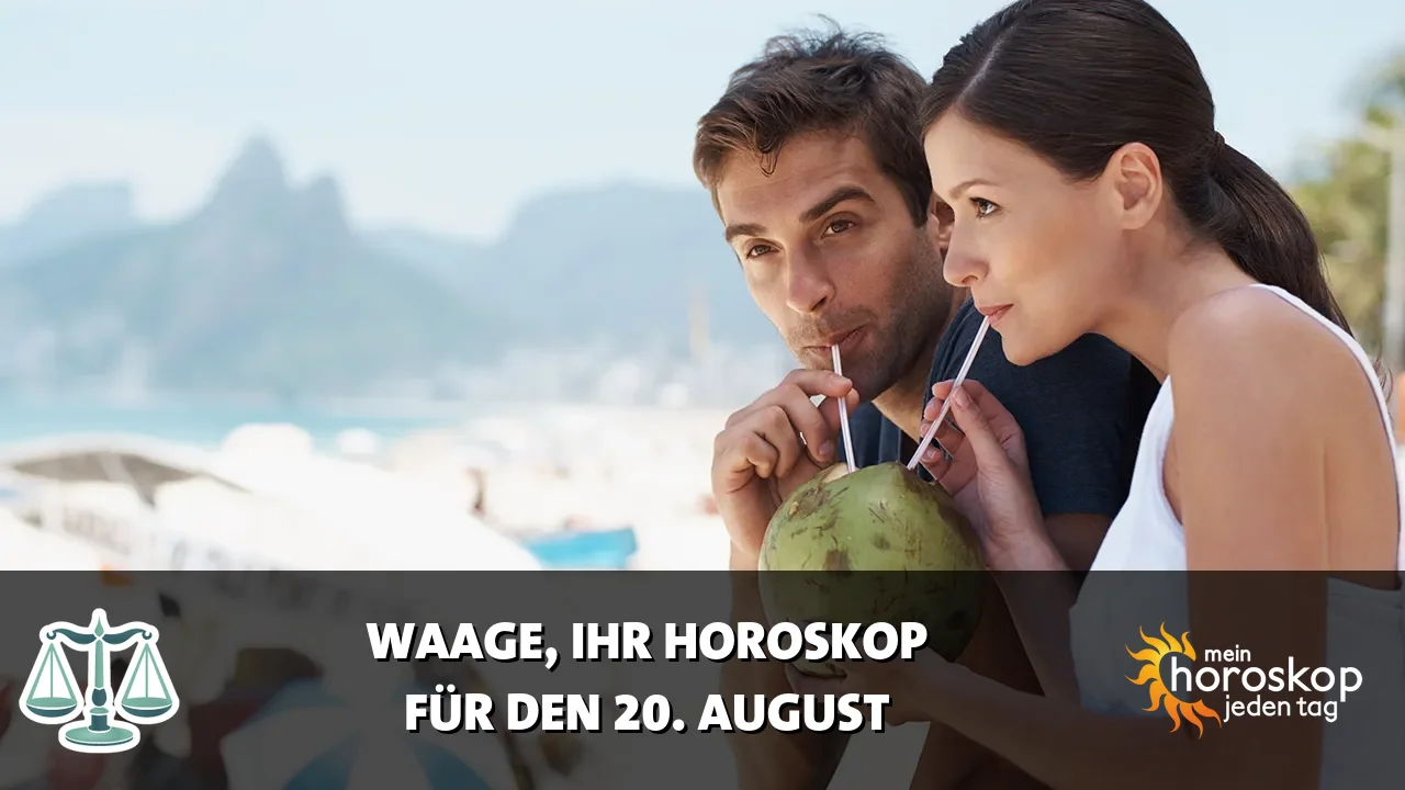 Horoscope Waage du Donnerstag, 20. August 2026