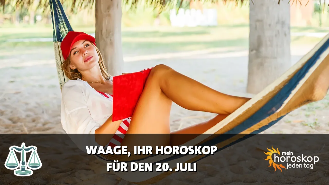 Horoscope Waage du Montag, 20. Juli 2026