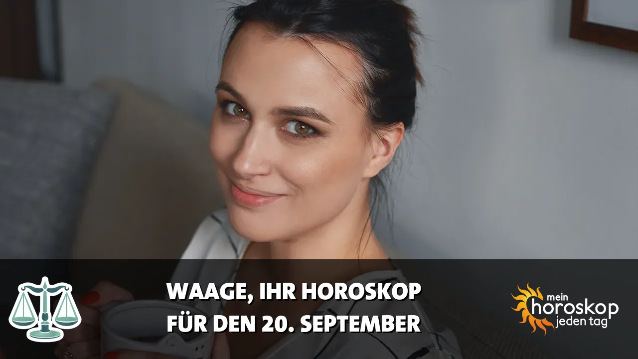 Horoscope Waage du Sonntag, 20. September 2026