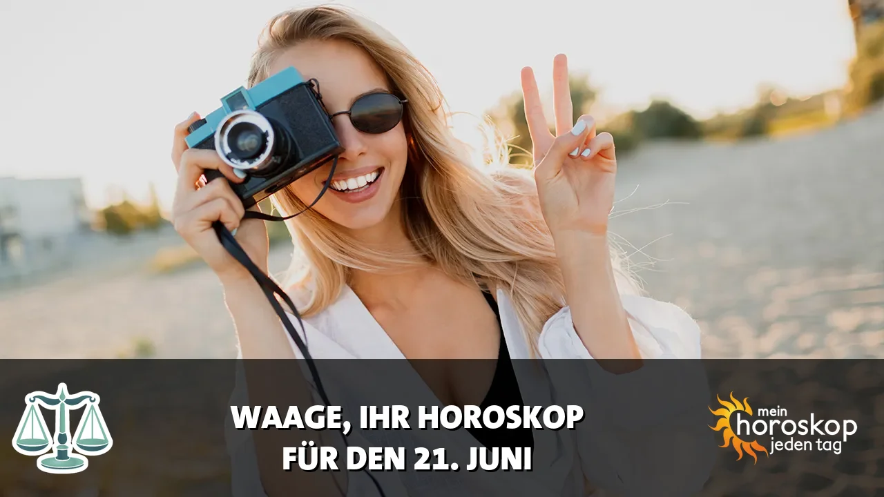 Horoscope Waage du Sonntag, 21. Juni 2026