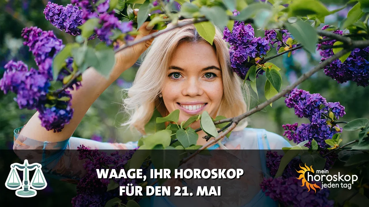 Horoscope Waage du Donnerstag, 21. Mai 2026