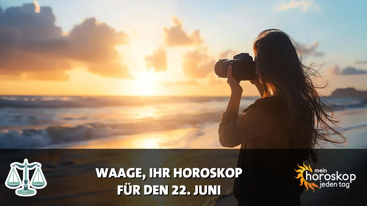 Horoscope Waage du Montag, 22. Juni 2026