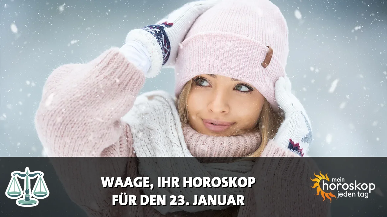 Horoscope Waage du Freitag, 23. Januar 2026